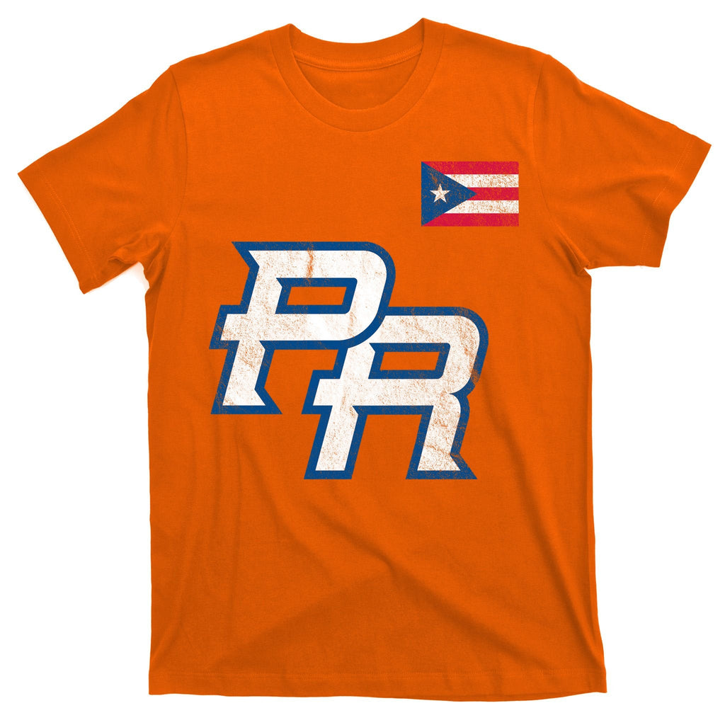 Puerto Rico Baseball Flag Pride Boricua T-Shirt product image 5