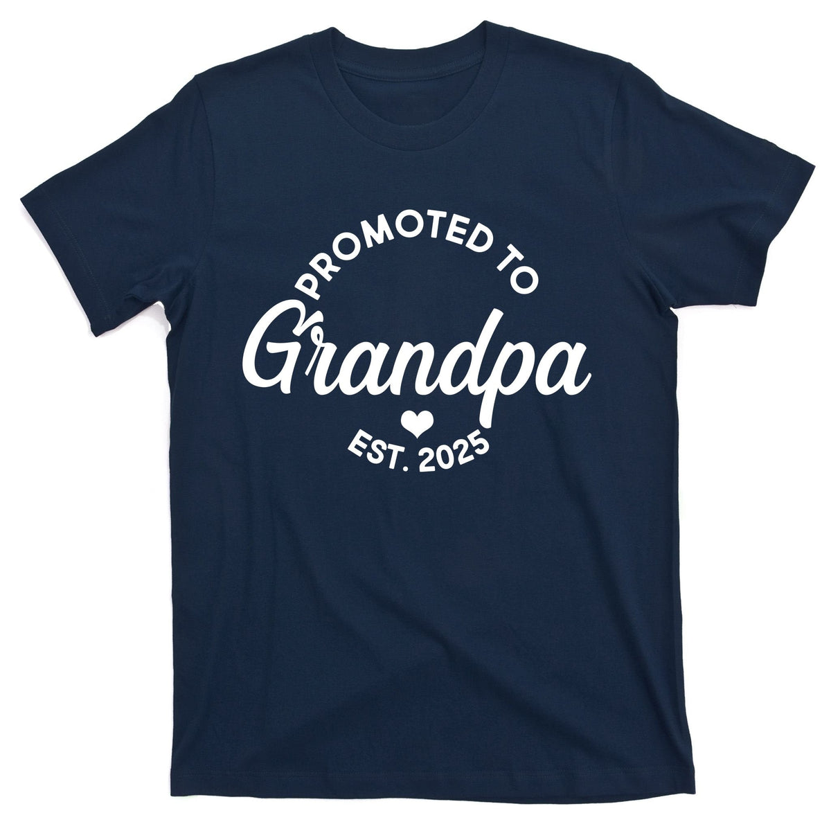 Promoted To Grandpa Est 2025 T-Shirt product image 1