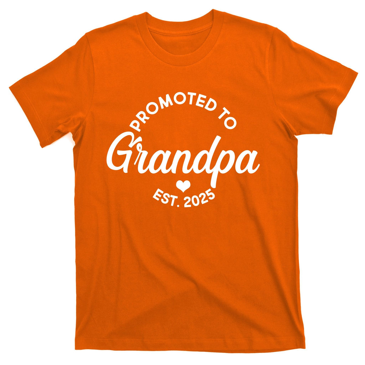 Promoted To Grandpa Est 2025 T-Shirt product image 5