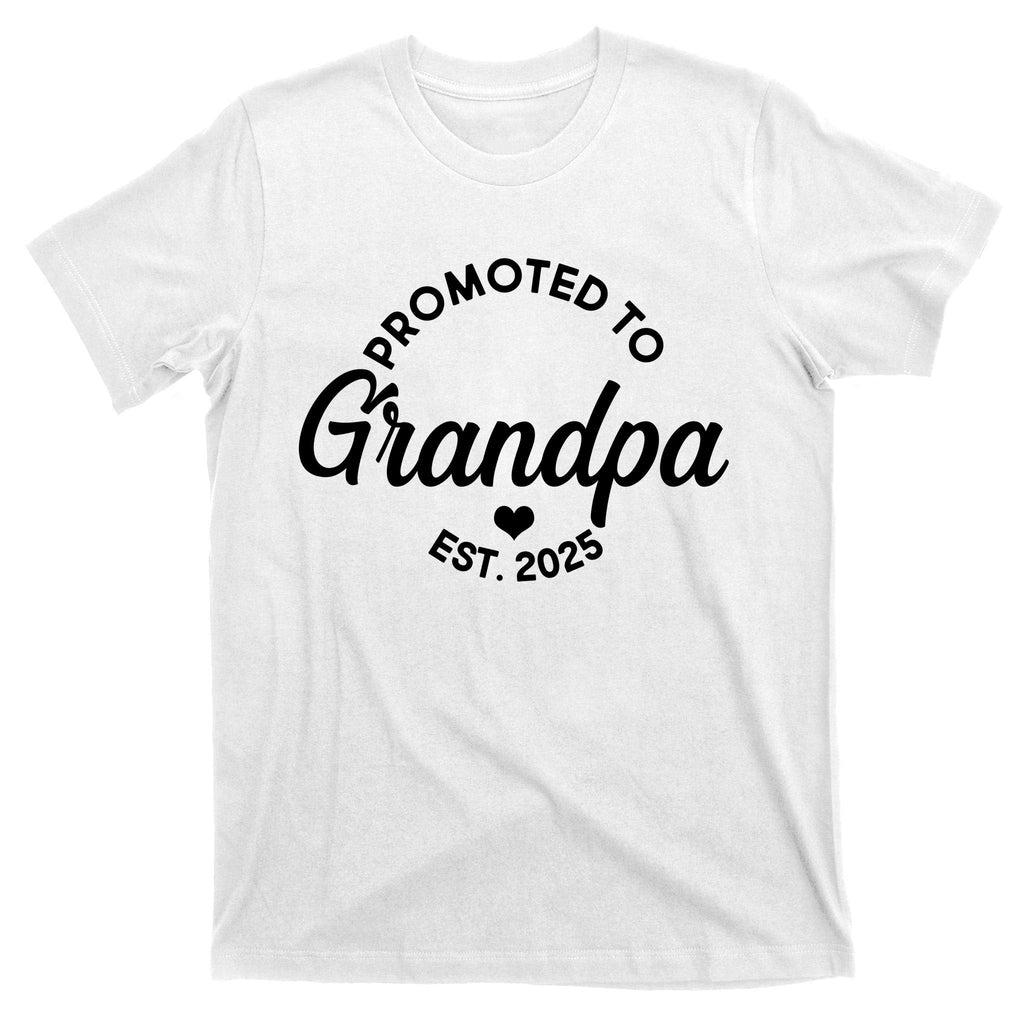 Promoted To Grandpa Est 2025 T-Shirt product image 11