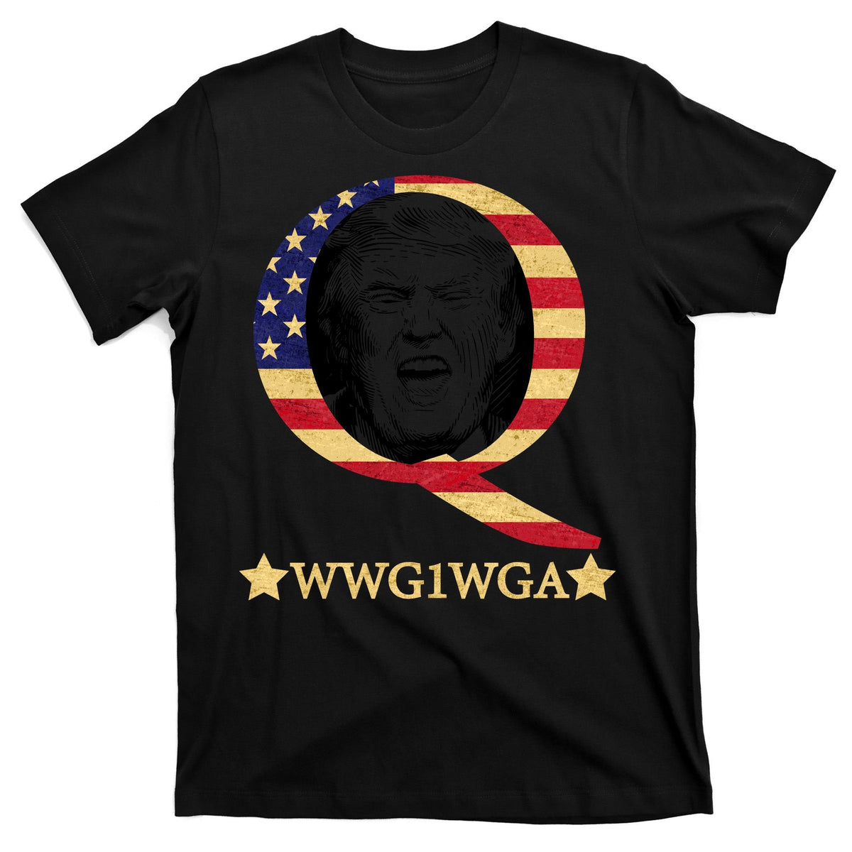 Q-Anon WWG1WGA Trump Great Awaking T-Shirt product image 7