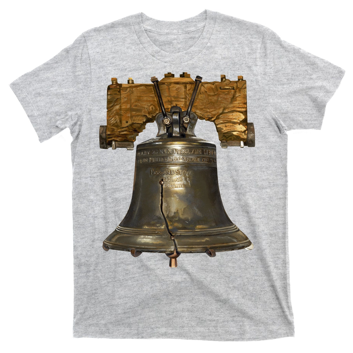 Realistic Liberty Bell T-Shirt product image 9