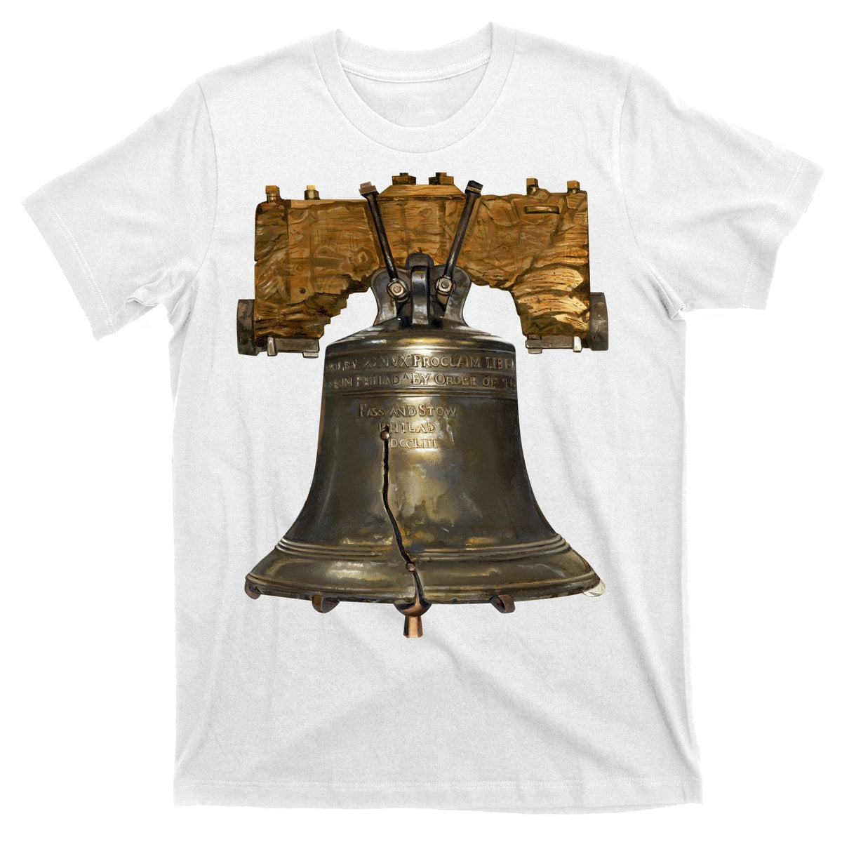 Realistic Liberty Bell T-Shirt product image 11