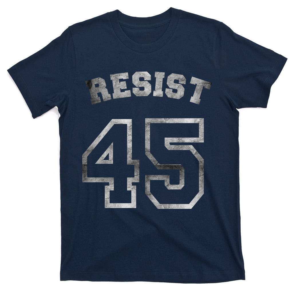 Resist 45 Stone Logo Anti Trump Resistance T-Shirt product image 1