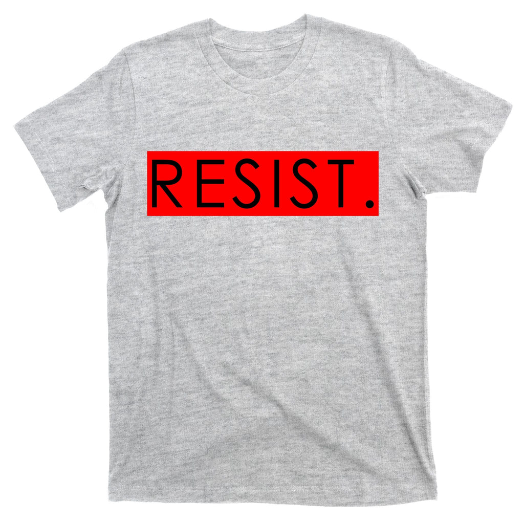Resist Campaign Red Box Logo Anti-Trump T-Shirt product image 9