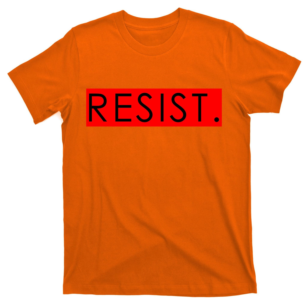 Resist Campaign Red Box Logo Anti-Trump T-Shirt product image 5