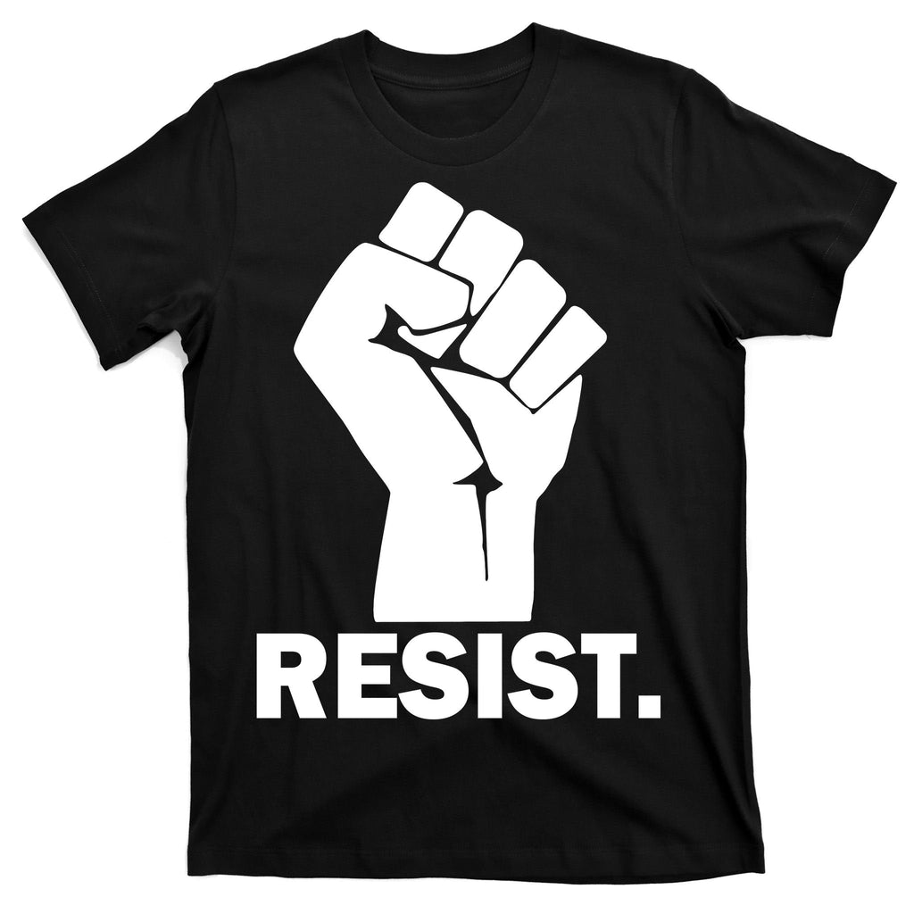 Resist Fist Logo Anti Trump T-Shirt product image 7