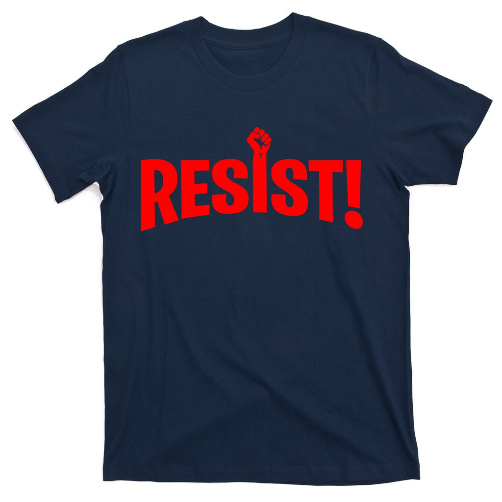 Resist Fist Logo Anti Trump Resistance Revolution T-Shirt product image 1