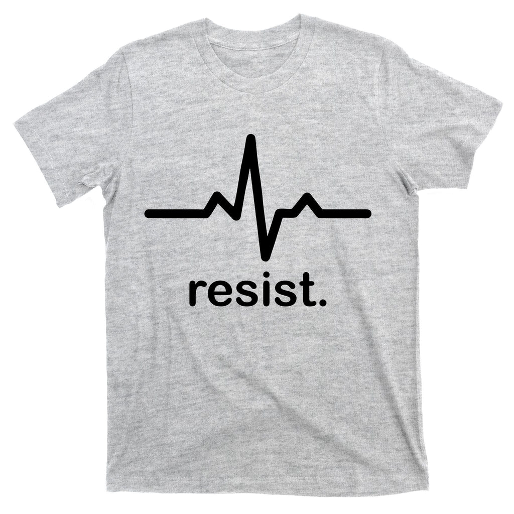 Resist Heart Beat Resistance Logo T-Shirt product image 9