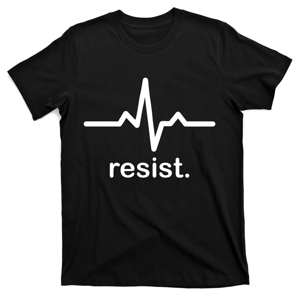 Resist Heart Beat Resistance Logo T-Shirt product image 7