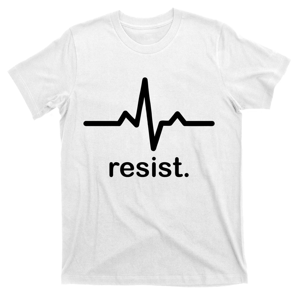 Resist Heart Beat Resistance Logo T-Shirt product image 11
