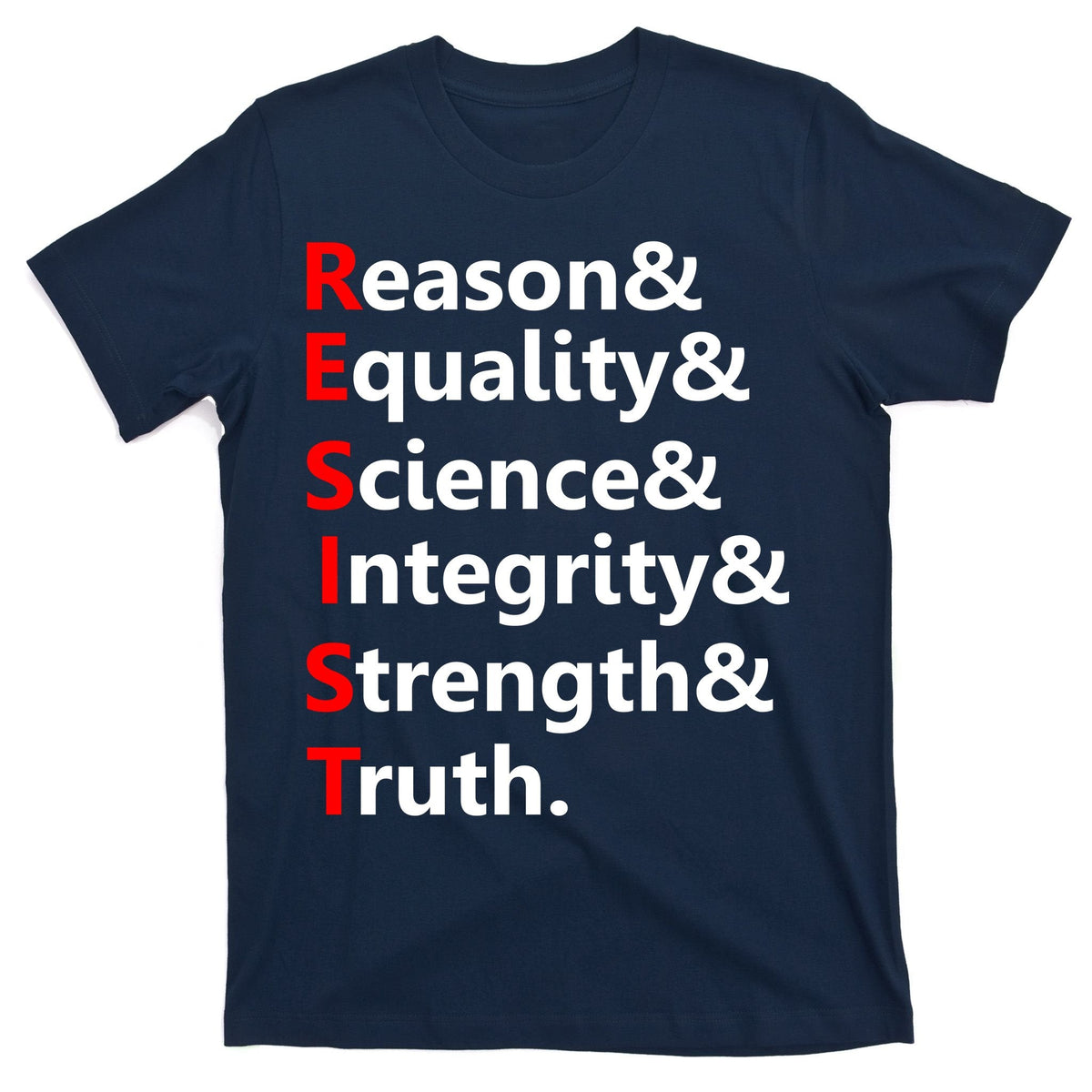 Resist Reason, Equality, Science, Integrity, Strength & product image 1