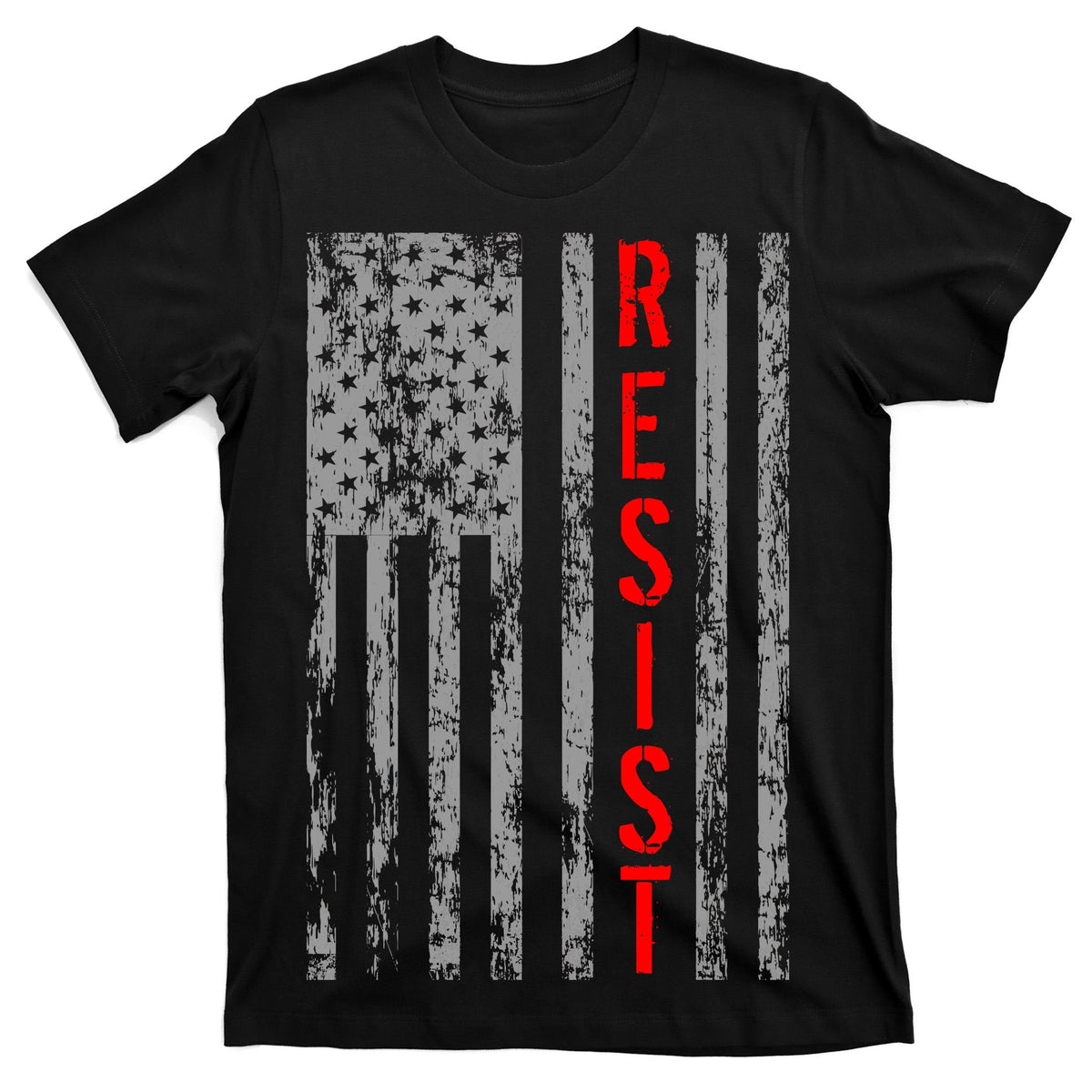 Resist Retro USA Flag The Resistance Anti Trump T-Shirt product image 7