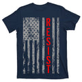 Resist Retro USA Flag The Resistance Anti Trump T-Shirt product image 1