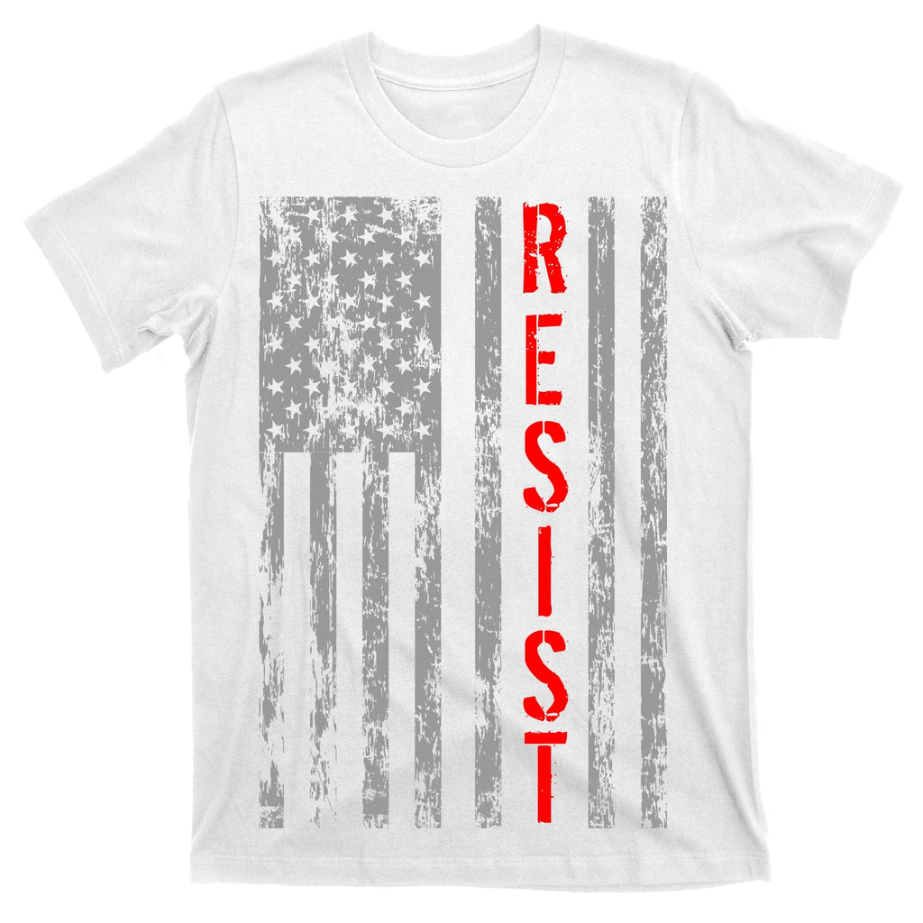 Resist Retro USA Flag The Resistance Anti Trump T-Shirt product image 11