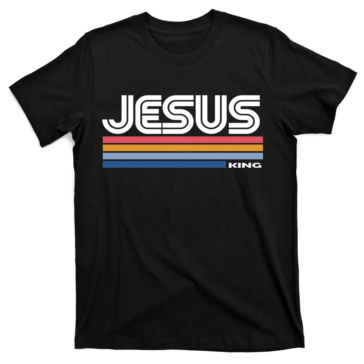 Retro Jesus King T-Shirt product image 7