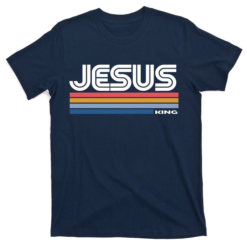 Retro Jesus King T-Shirt product image 1