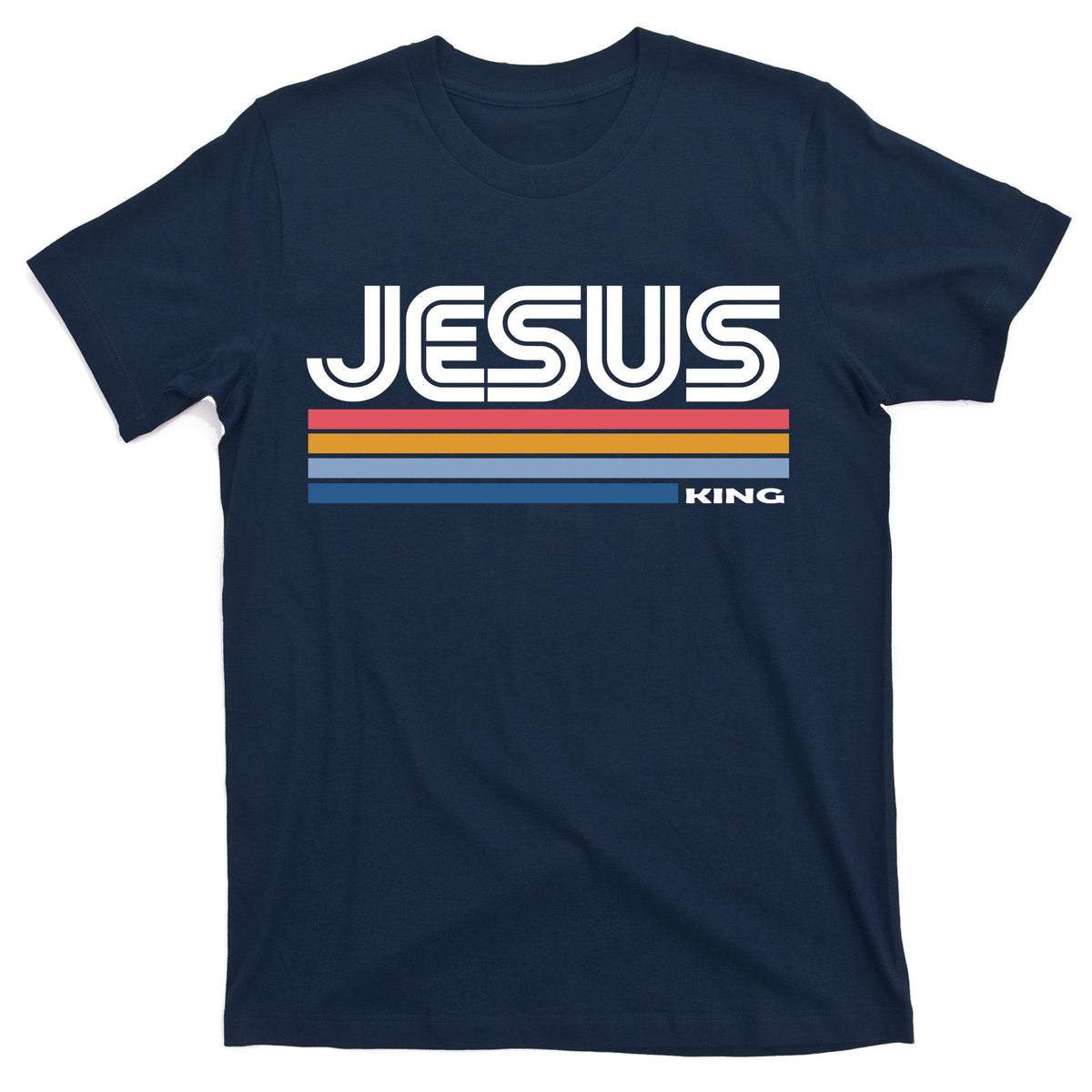 Retro Jesus King T-Shirt product image 1