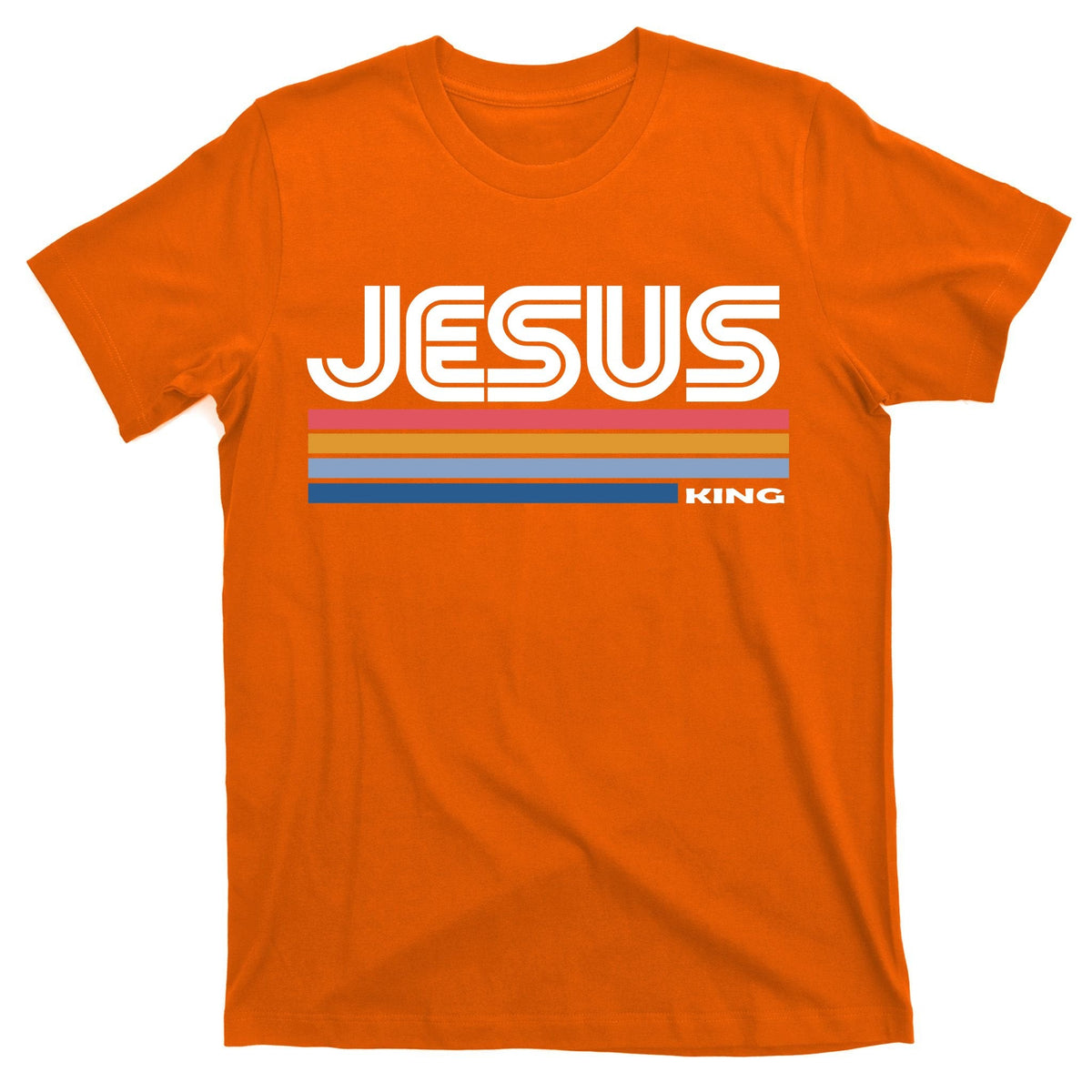 Retro Jesus King T-Shirt product image 5