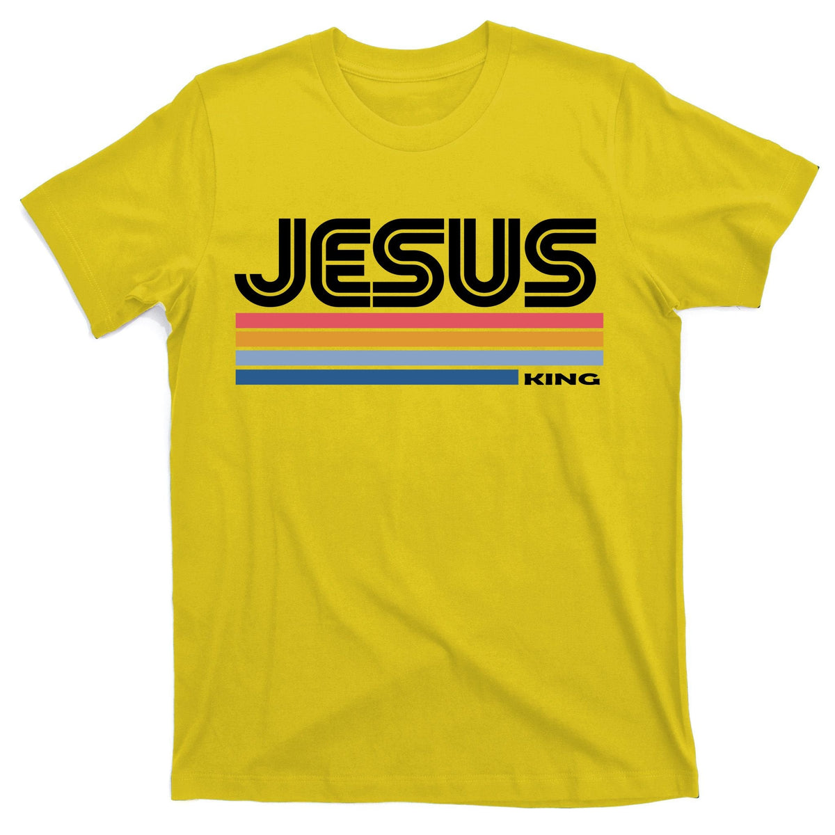 Retro Jesus King T-Shirt product image 3
