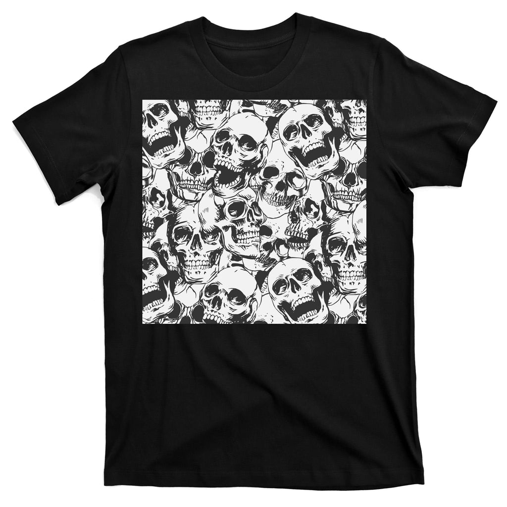 Spooky Deadly Skulls T-Shirt product image 7