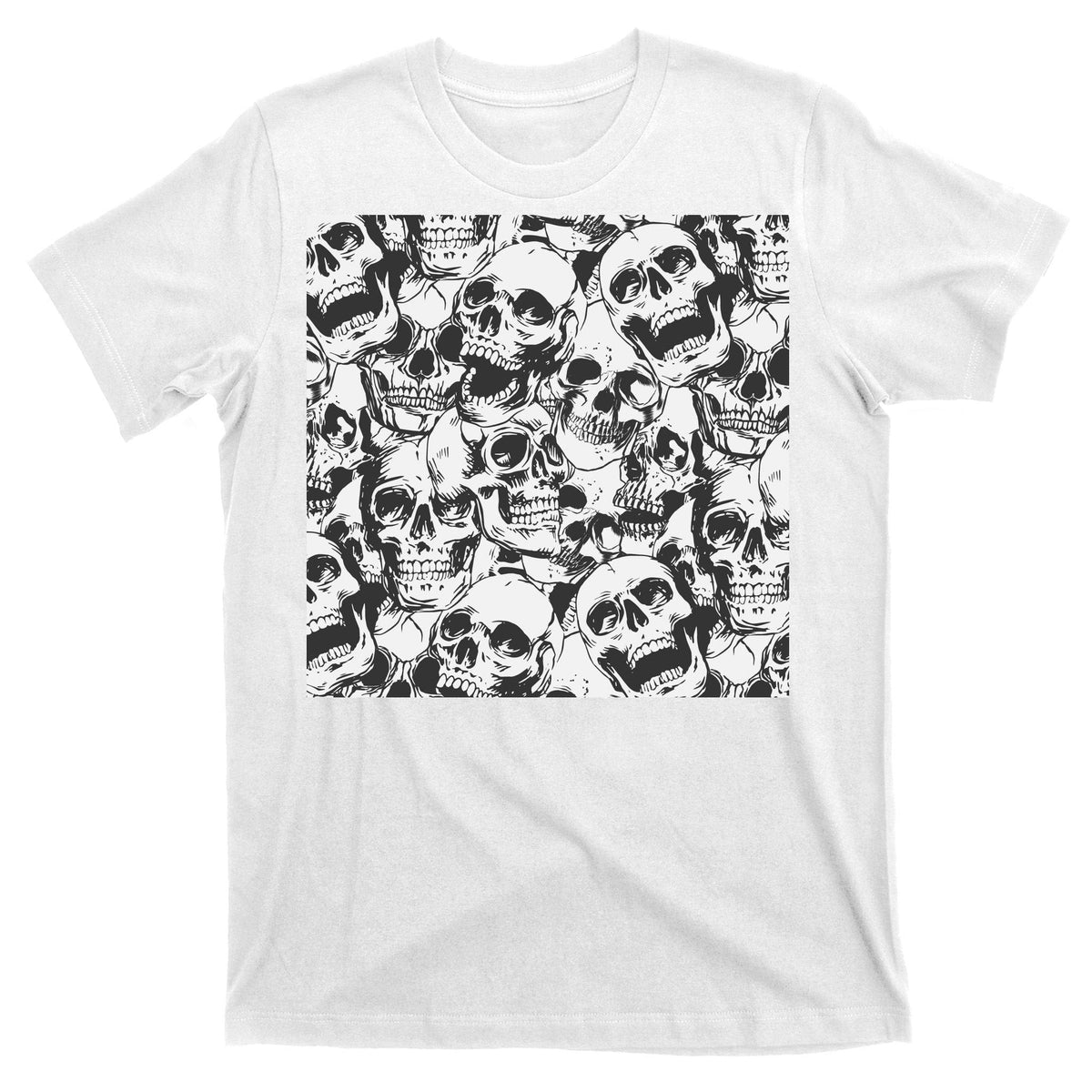 Spooky Deadly Skulls T-Shirt product image 11