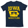 Silhouette Iowa Wrestling Team Wrestler T-Shirt product image 1