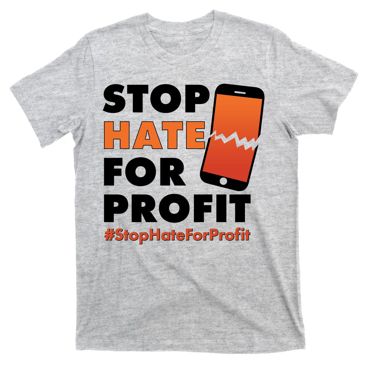 Stop Hate for Profit #StopHateForProfit Cracked Cell Phone product image 9