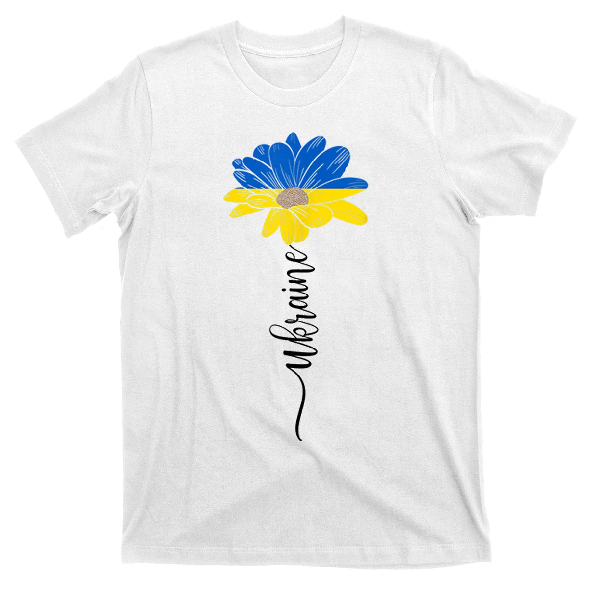 Support Ukraine Sunflower T-Shirt product image 11