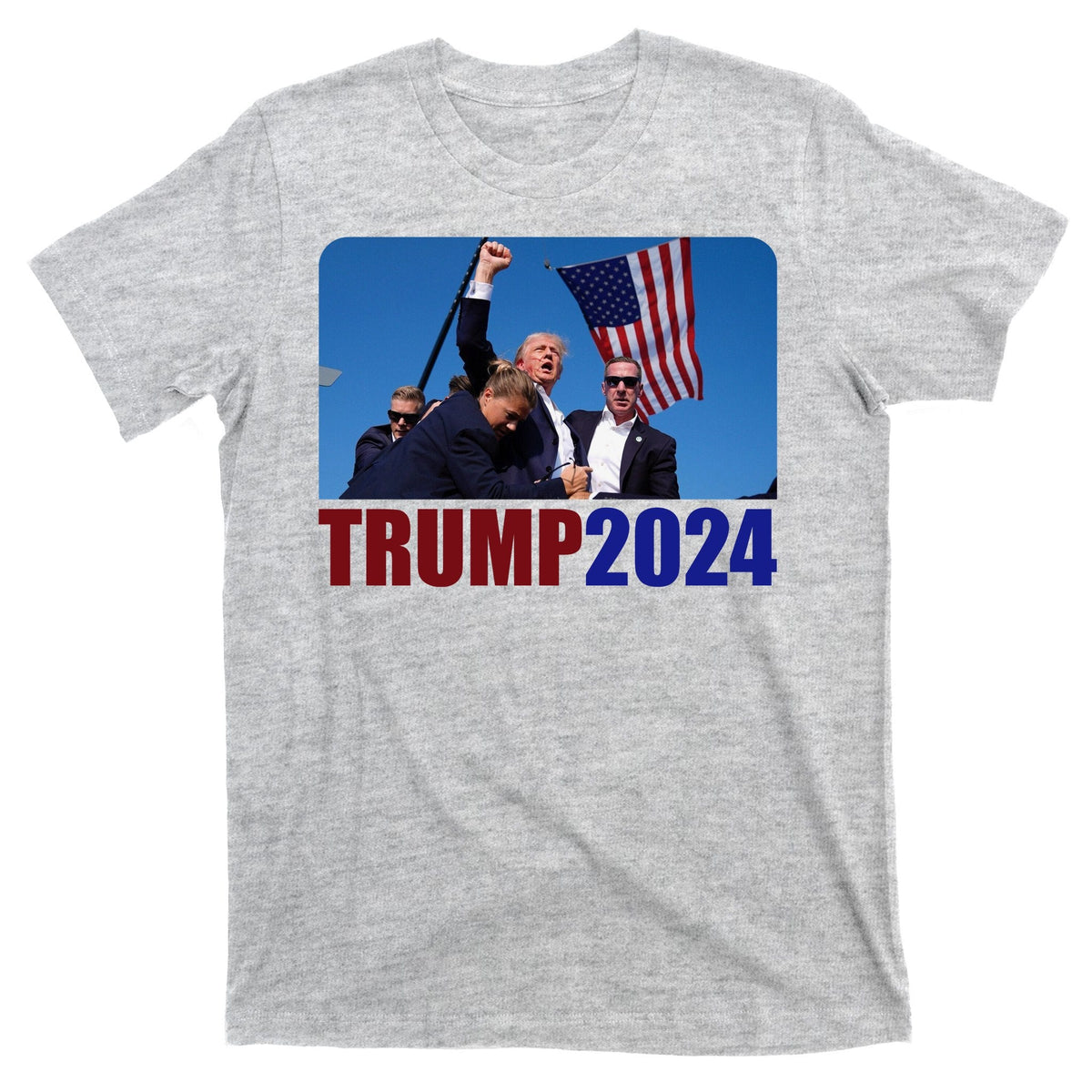 Trump 20247 Election Pennsylvania Rally Shooting T-Shirt product image 3