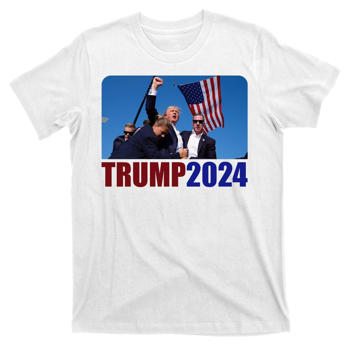 Trump 20247 Election Pennsylvania Rally Shooting T-Shirt product image 5
