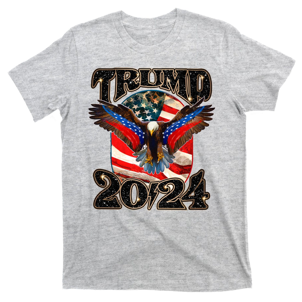 Trump 2024 Vintage American Bald Eagle T-Shirt product image 9