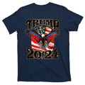 Trump 2024 Vintage American Bald Eagle T-Shirt product image 1