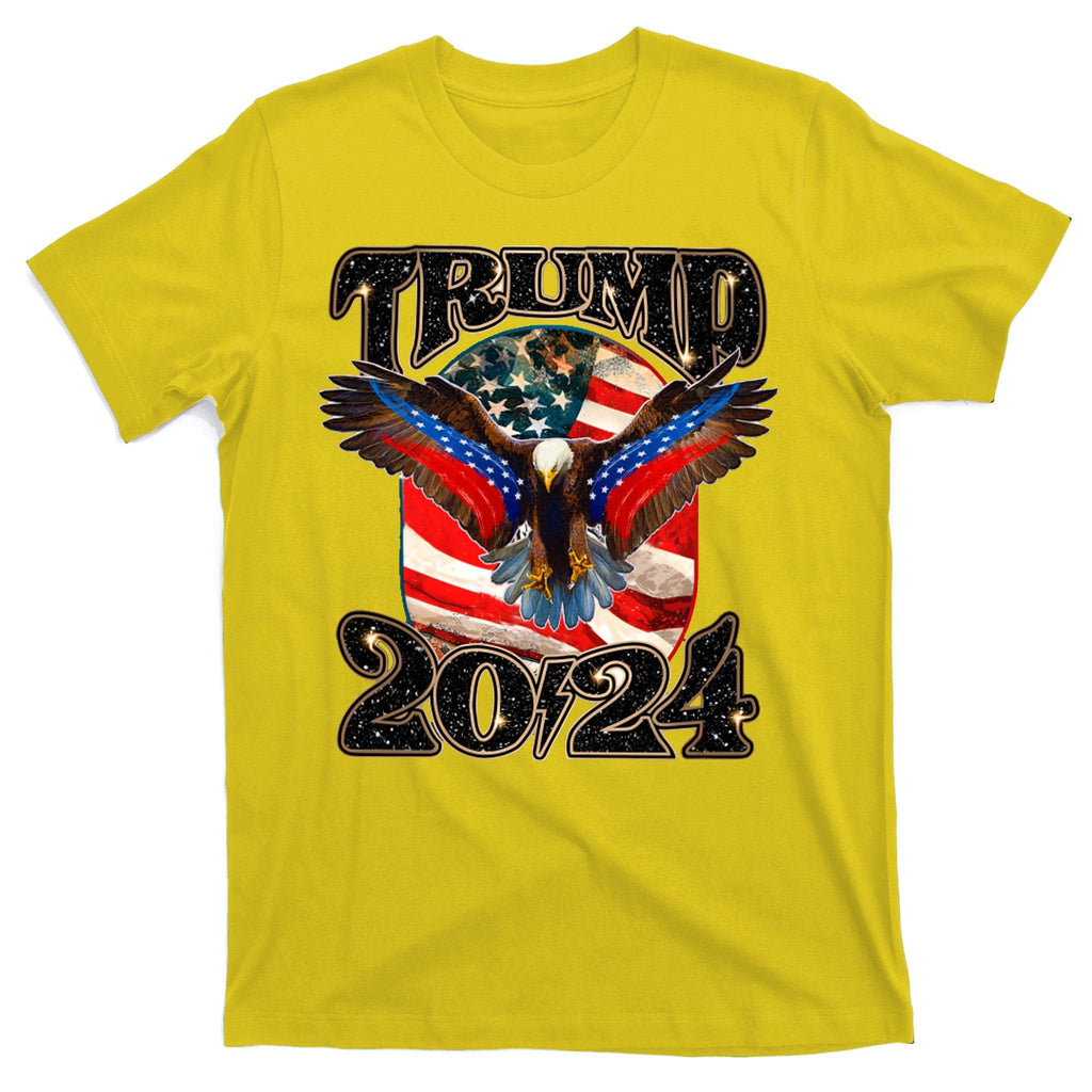 Trump 2024 Vintage American Bald Eagle T-Shirt product image 3