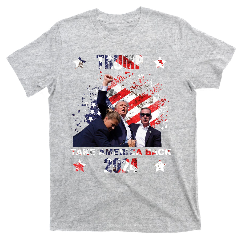 Trump Assassination Attempt Take America Back 2024 T-Shirt product image 9