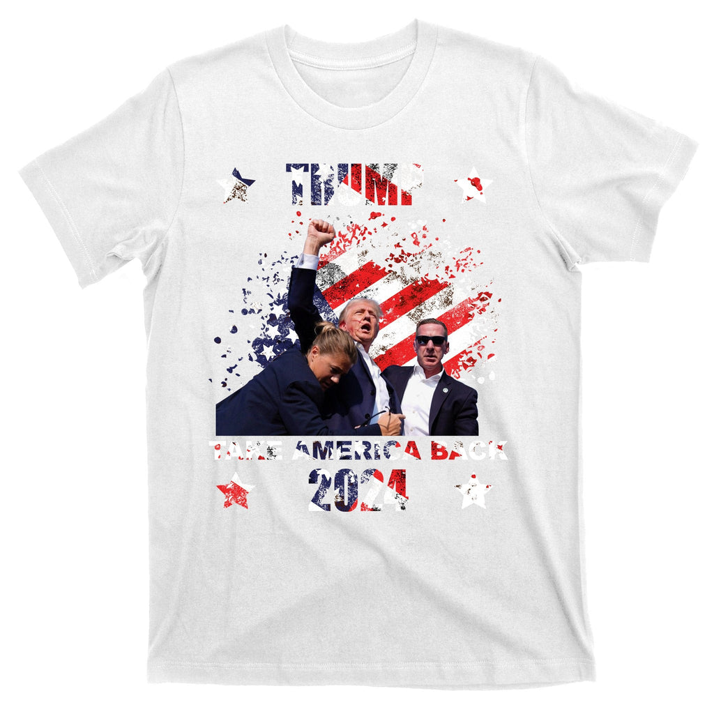 Trump Assassination Attempt Take America Back 2024 T-Shirt product image 11