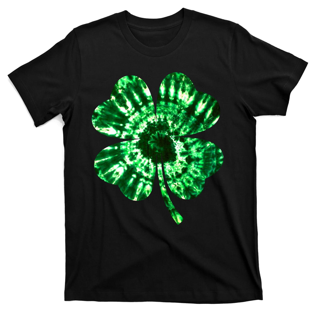 Tie Dye Clover St Patrick's Day T-Shirt product image 7