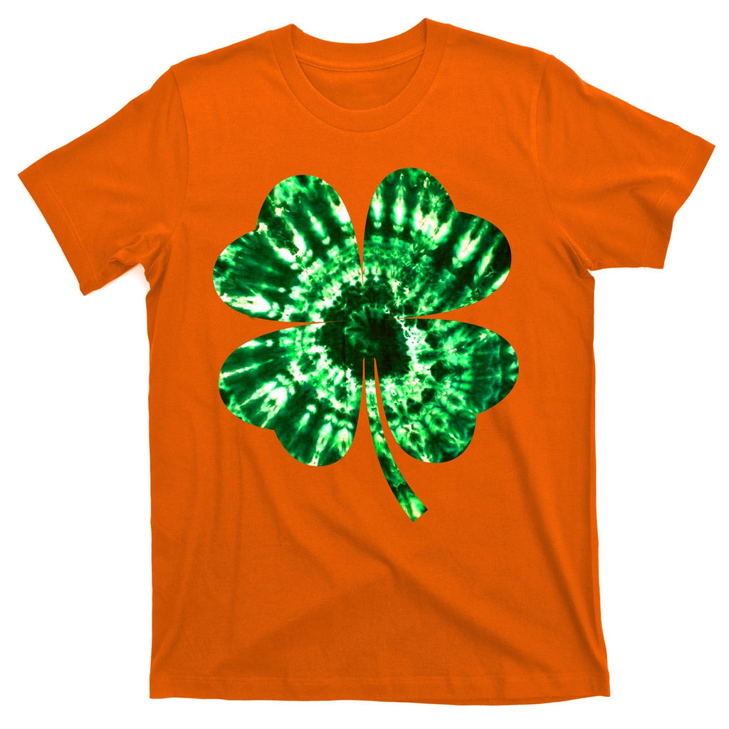 Tie Dye Clover St Patrick's Day T-Shirt product image 5