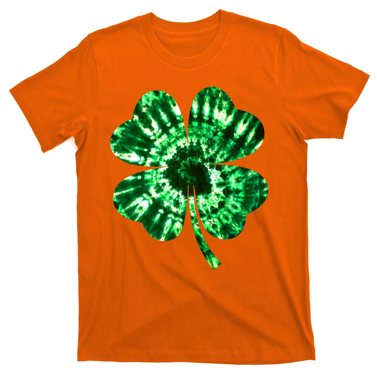 Tie Dye Clover St Patrick's Day T-Shirt product image 5