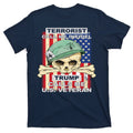 Terrorist Call Me Infidel Trump Calls Me US Veteran T-Shirt product image 1