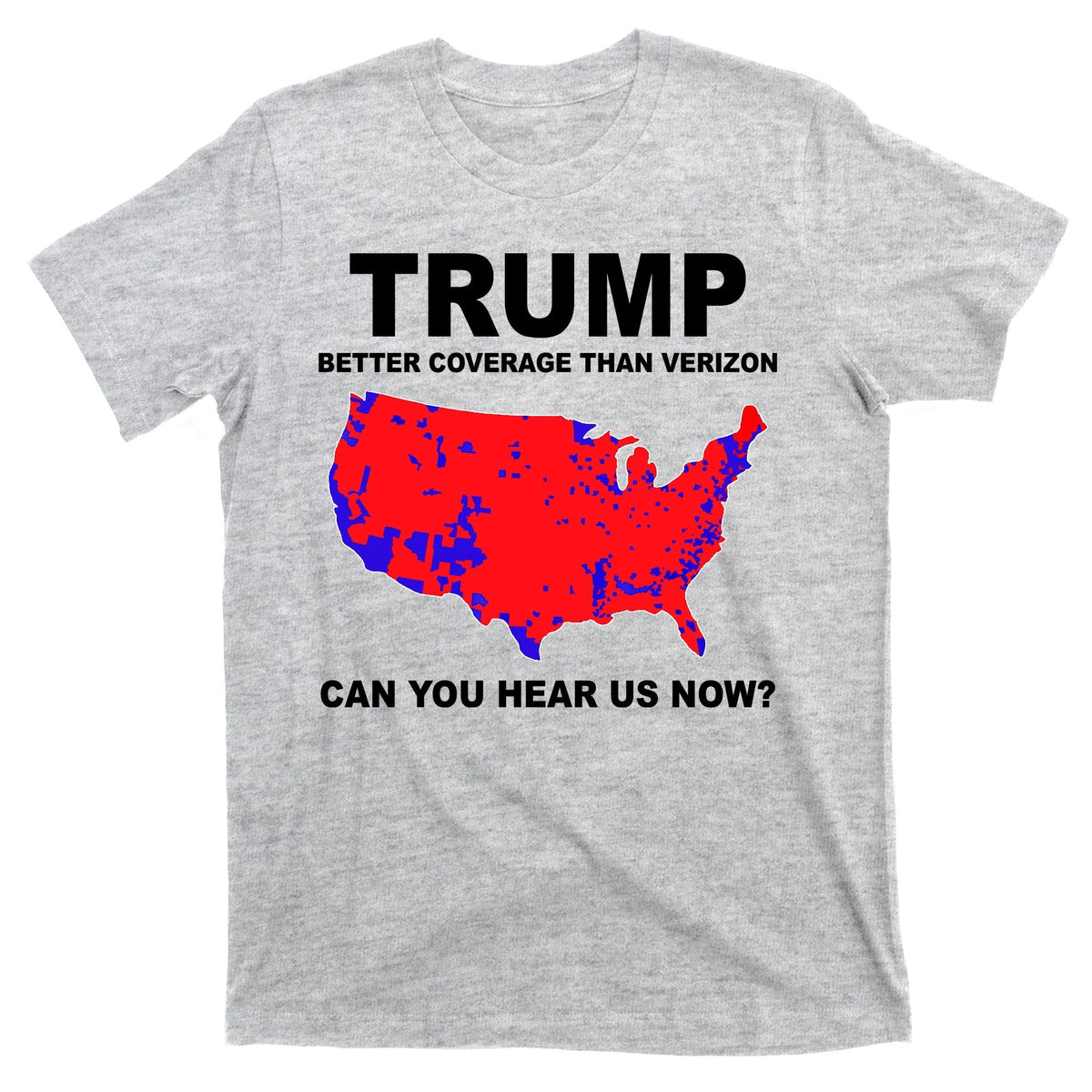 Trump Has Better Coverage Than Verizon Red Wave Us Map product image 9