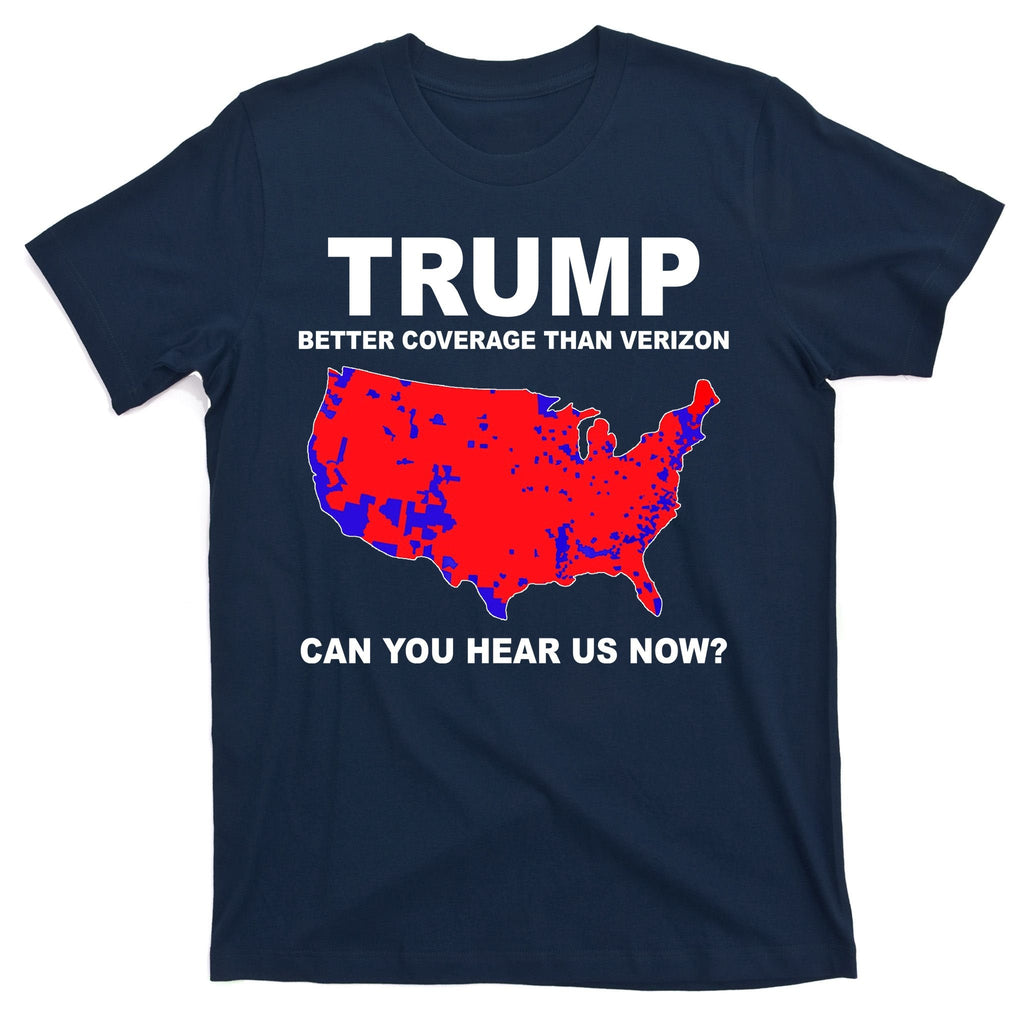 Trump Has Better Coverage Than Verizon Red Wave Us Map product image 1