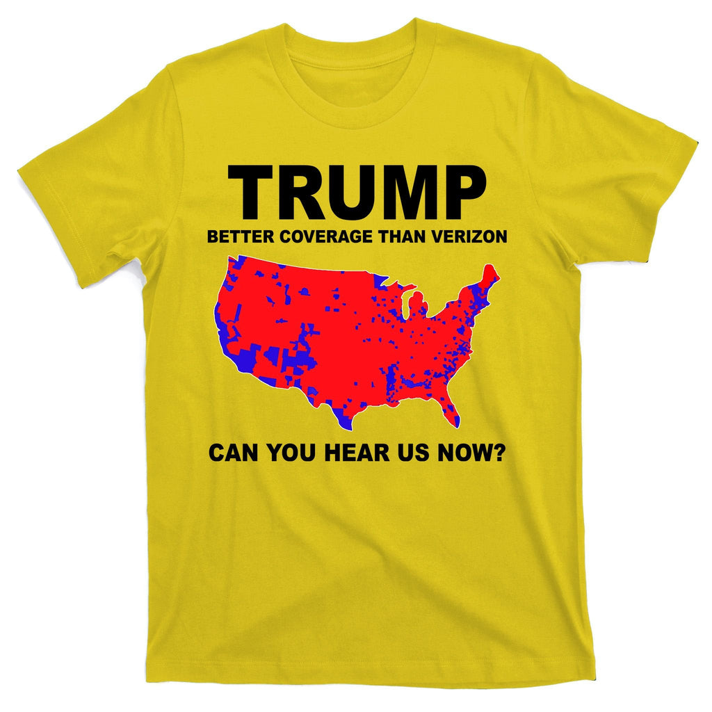 Trump Has Better Coverage Than Verizon Red Wave Us Map product image 3