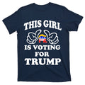This Girl Is Voting For Trump T-Shirt product image 1