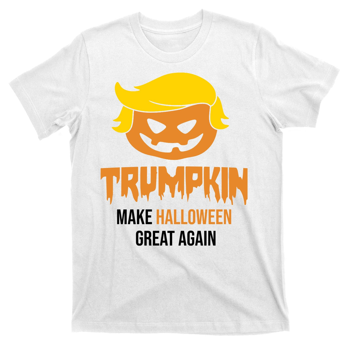 Trumpkin Make Halloween Great Again Funny Pro Trump T-Shirt product image 11