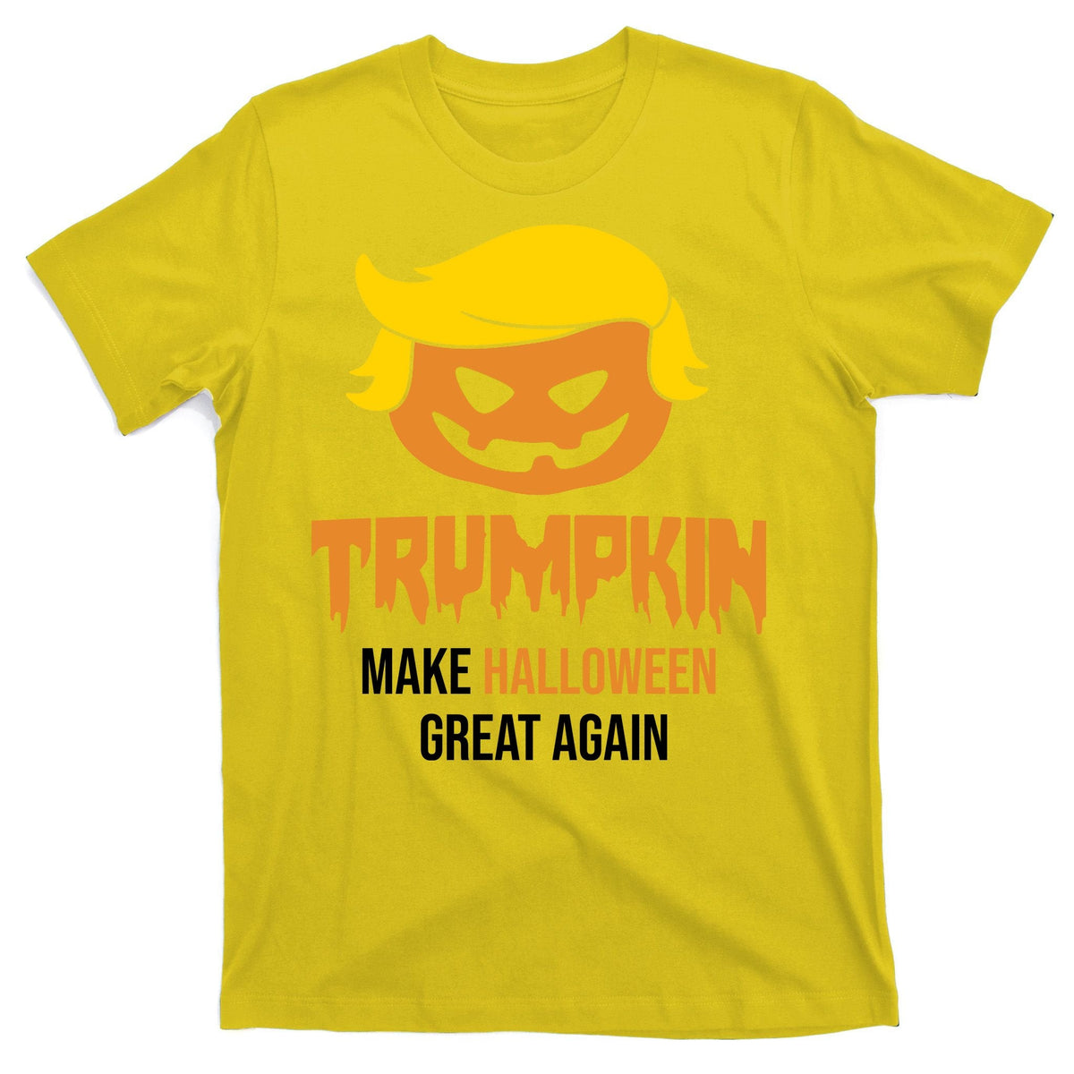 Trumpkin Make Halloween Great Again Funny Pro Trump T-Shirt product image 3