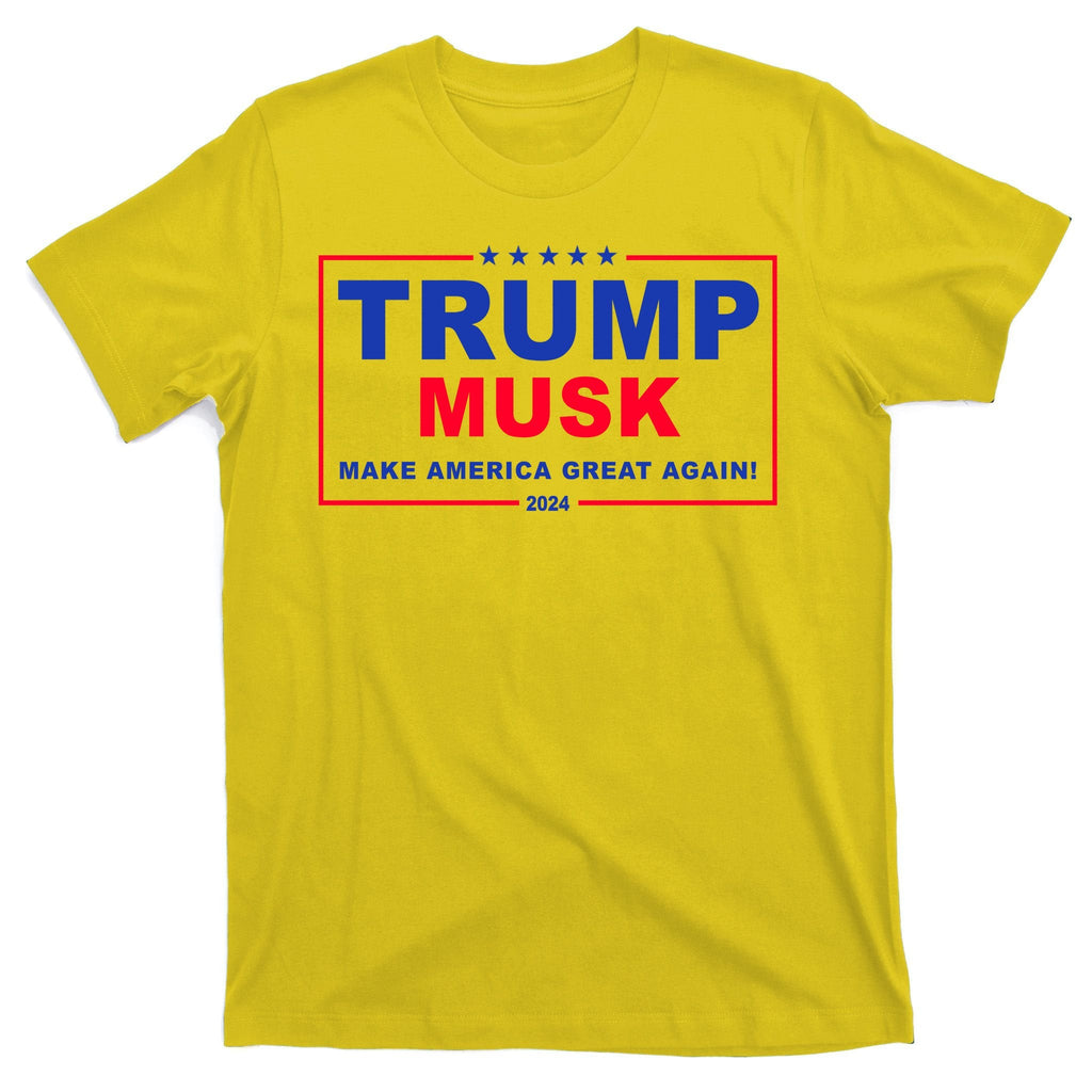 Trump Musk Make America Great Again 2024 Political T-Shirt product image 1