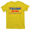 Trump Musk Make America Great Again 2024 Political T-Shirt product image 1