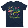 This Mamacita Needs A Margarita Fiesta Flamingo T-Shirt product image 1