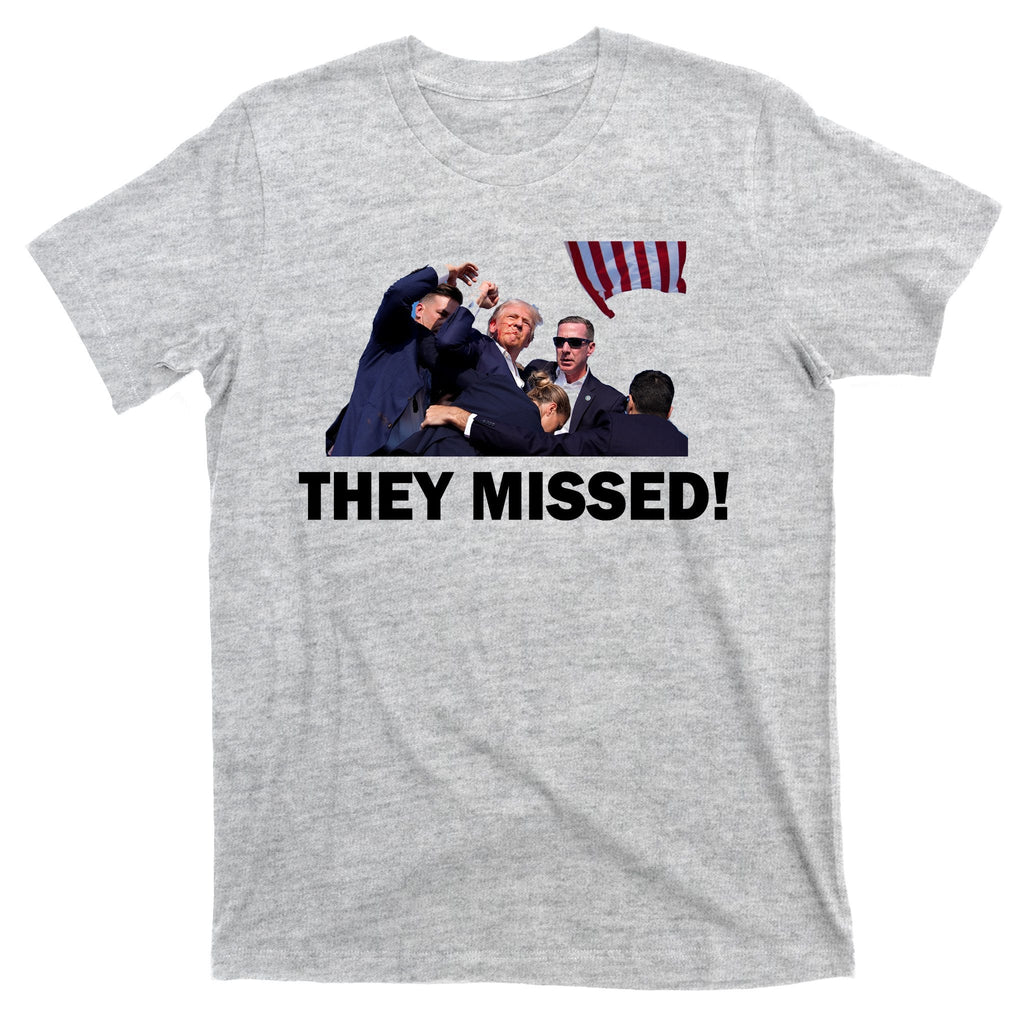 They Missed! Trump Got Shot Failed Assassination T-Shirt product image 9
